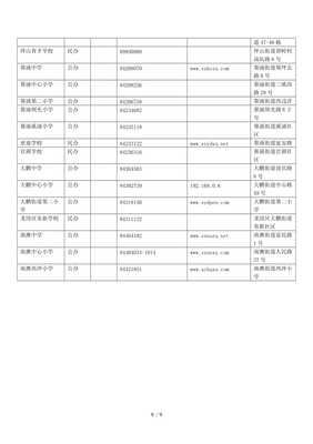 龙岗区各公办、民办学校招生咨询电话大全